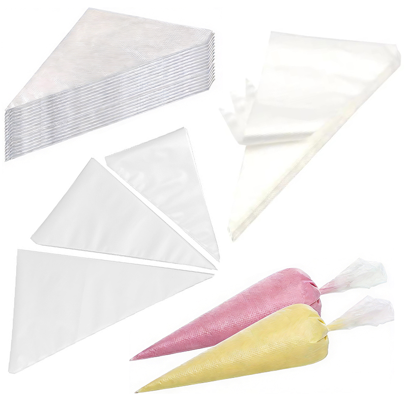 Piping Bag Disposable - 50개/팩 파이핑 백 일회용 제과 파이핑