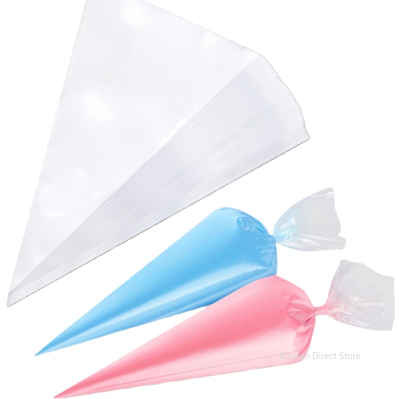 Piping Bag Disposable - 20/50/100PCS 일회용 식품 페이스트리 백, 매우
