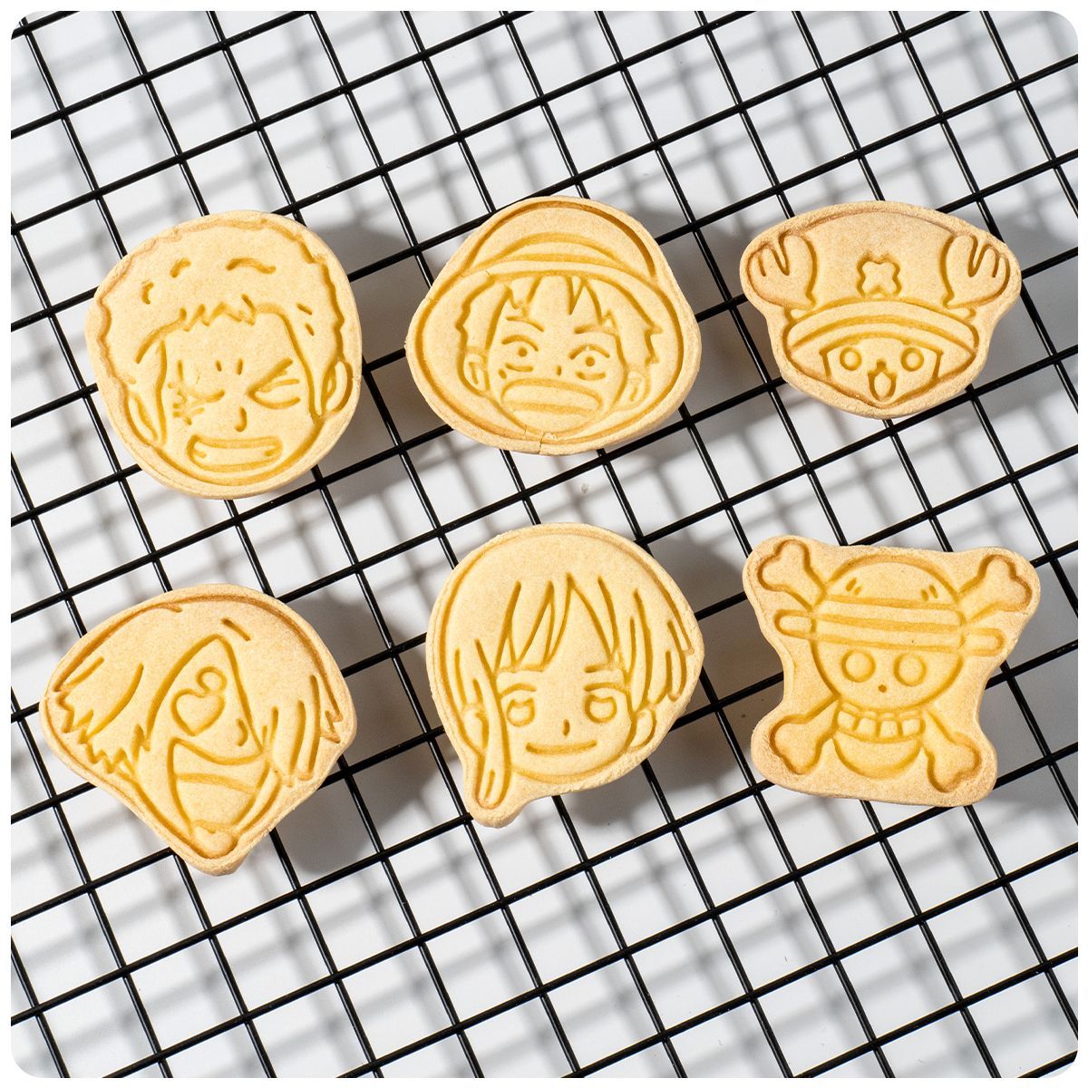 Kitchen Baking Gifts - 애니메이션 원피스 쿠키 커터 세트 루피