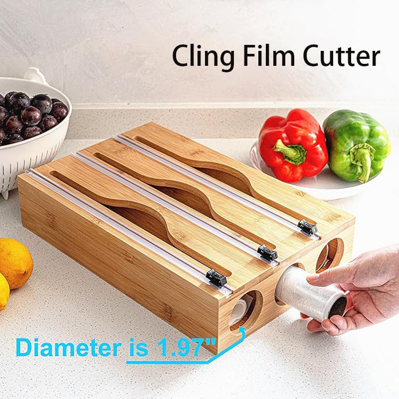 Kitchen Baking Tins - 3 in 1 대나무 호일 랩