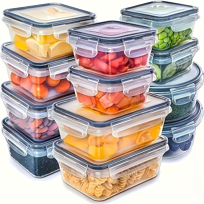 Kitchen Baking Tins - 8Pcs 용기 4개 뚜껑 4개 세트
