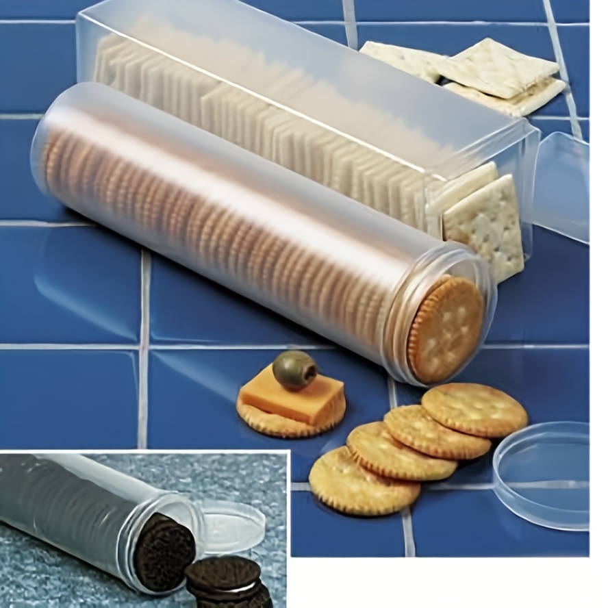 Kitchen Baking Tins - 뚜껑이 있는 투명 직사각형 밀폐 식품