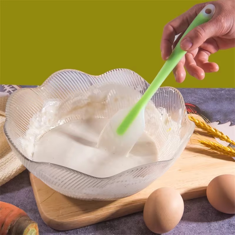 Kitchen Baking Blender - 28cm 주방용 실리콘 주걱, 반투명 반죽