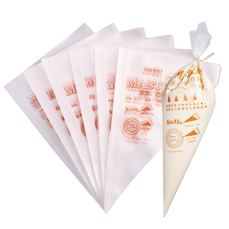 Piping Bag Disposable - 100pcs 일회용 과자 가방 아이싱 파이프