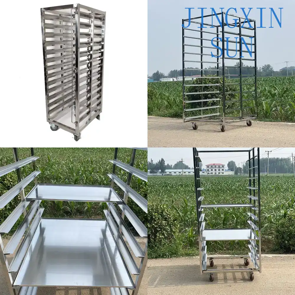 Kitchen Baking Cart - 304 스테인리스 스틸 주방 식품 빵
