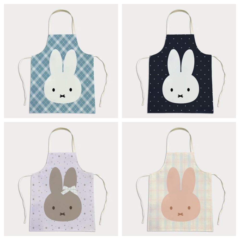 Kitchen Baking Gifts - Miffy Kawaii 성인용 방수 패브릭 앞치마