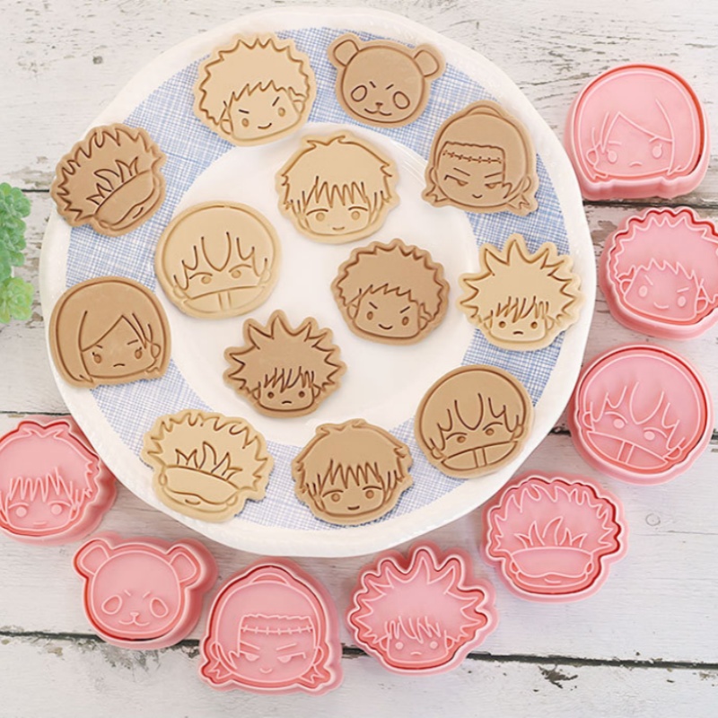 8개입 주술회전 케이크 쿠키 커터 애니메이션 피규어 고 - Kitchen Baking Gifts 리뷰 및 가격