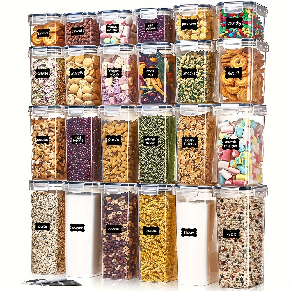 밀폐용기 24피스 세트 용기 12개 뚜껑 12개 반찬통 - Kitchen Baking Tins 리뷰 및 가격