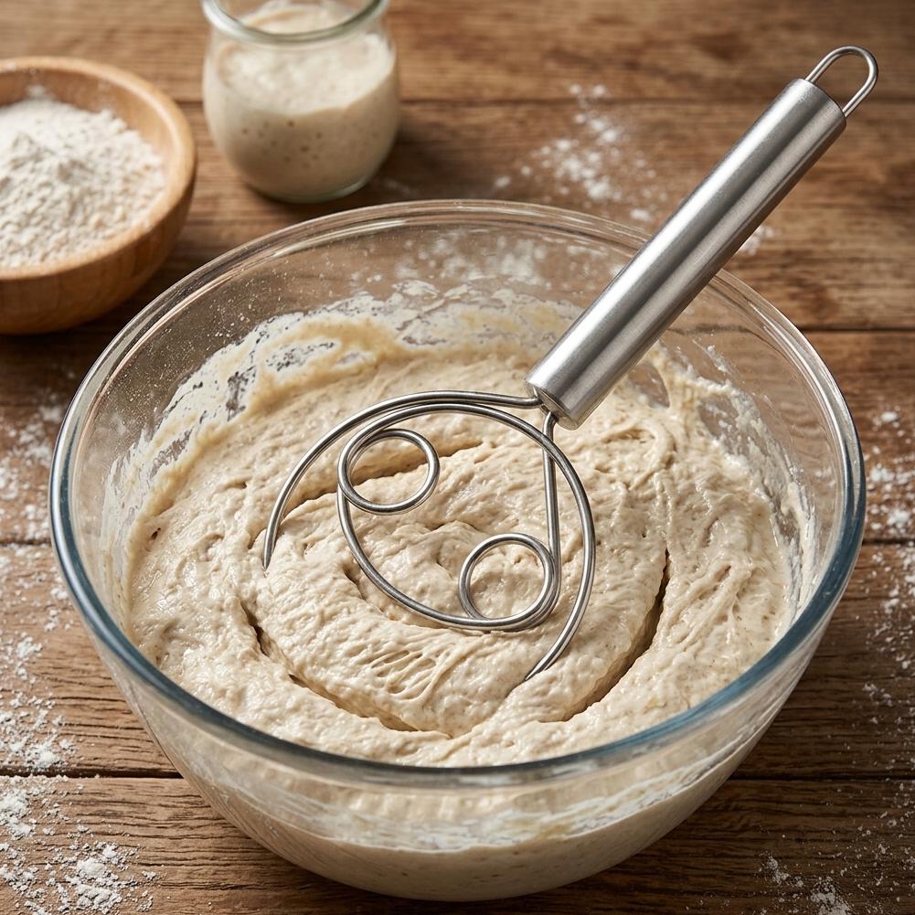 반죽 거품기 빵 믹서 스테인레스 스틸 케이크 페이스트리 - Kitchen Baking Blender 리뷰 및 가격