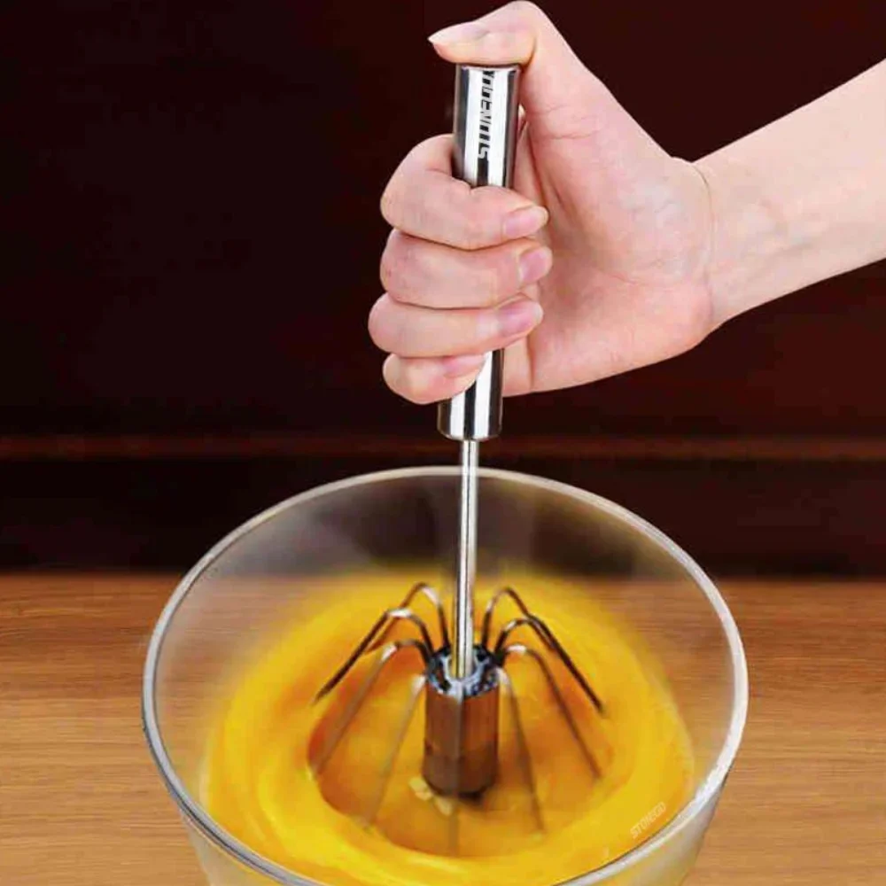 수동 압력 회전 블렌더 커피 밀크 믹서 핸드헬드 에그  - Kitchen Baking Blender 리뷰 및 가격