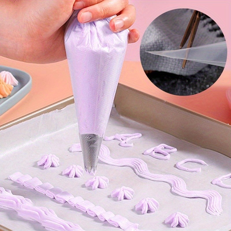 100개 - 일회용 파이핑 백 식품 등급의 두꺼운 파이 - Piping Bag Disposable 리뷰 및 가격