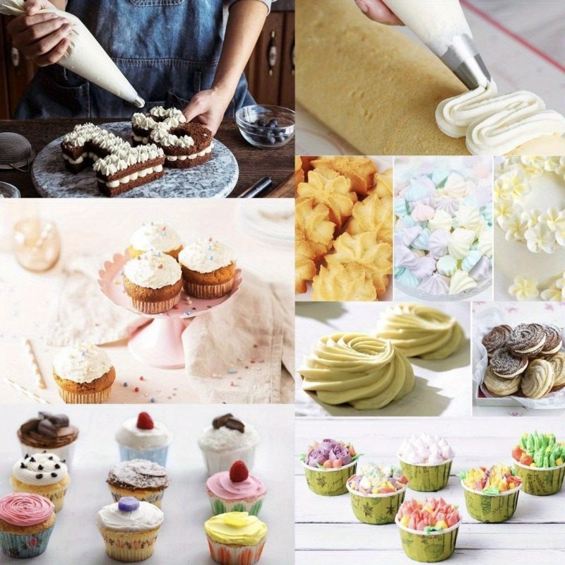 100개 - 일회용 파이핑 백 식품 등급의 두꺼운 파이 - Piping Bag Disposable 리뷰 및 가격