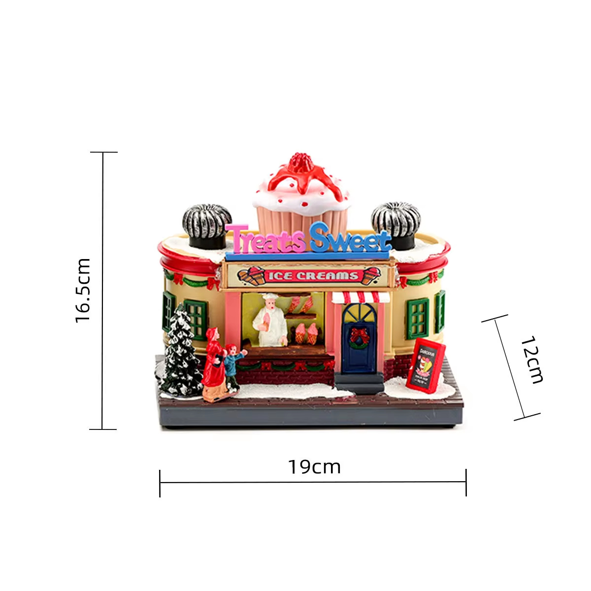 창의적인 크리스마스 파티 회전 뮤직 박스, 주방, 방, - Kitchen Baking Gifts 리뷰 및 가격