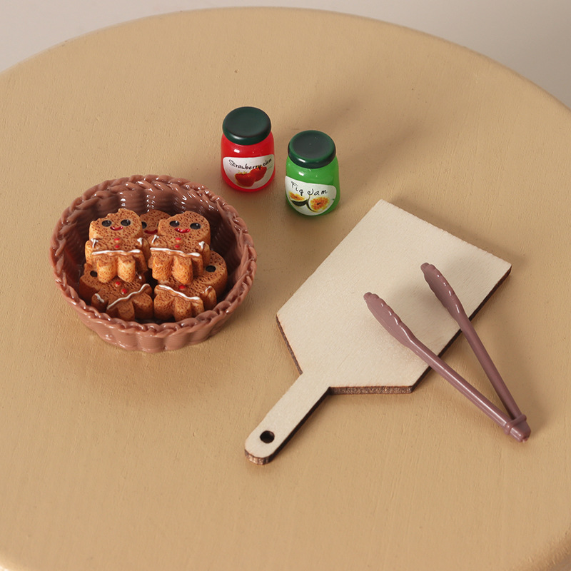 1:12 진저브레드맨 음식놀이 세트, 인형의 집 베이킹 - Baking Kitchen Layout 리뷰 및 가격