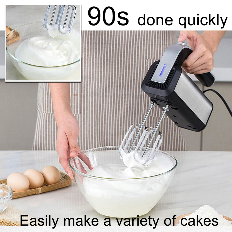 전기 핸드 블렌더 스테인레스 스틸 미니 다기능 믹서 휘 - Kitchen Baking Blender 리뷰 및 가격
