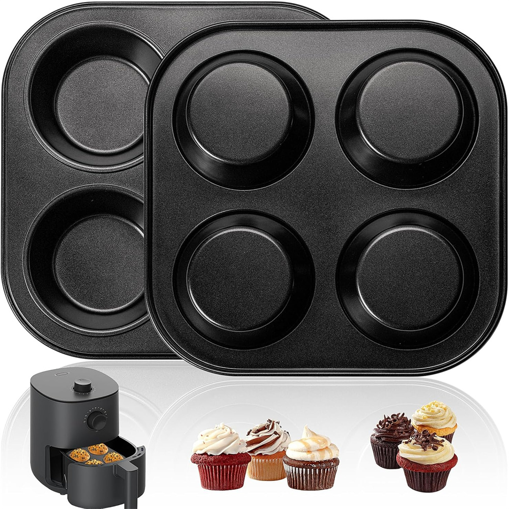 에어프라이어 머핀 팬, 논스틱 소형 오븐 컵케이크 베이 - Muffin Tin Nonstick 리뷰 및 가격