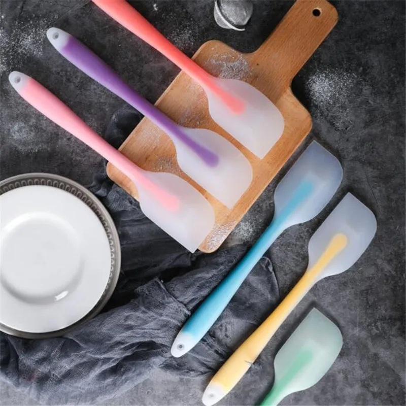 28cm 주방용 실리콘 주걱, 반투명 반죽 스크레이퍼, - Kitchen Baking Blender 리뷰 및 가격