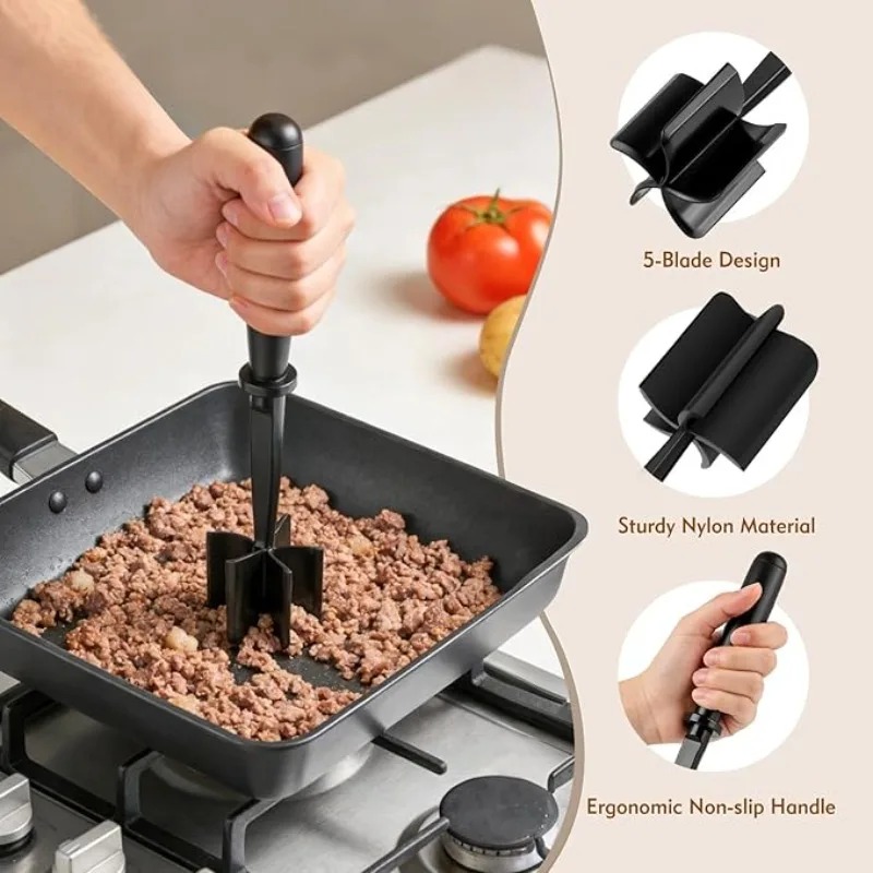 1pc 고기 다지기기, 휴대용 고기 슬라이서 및 블렌더 - Kitchen Baking Blender 리뷰 및 가격