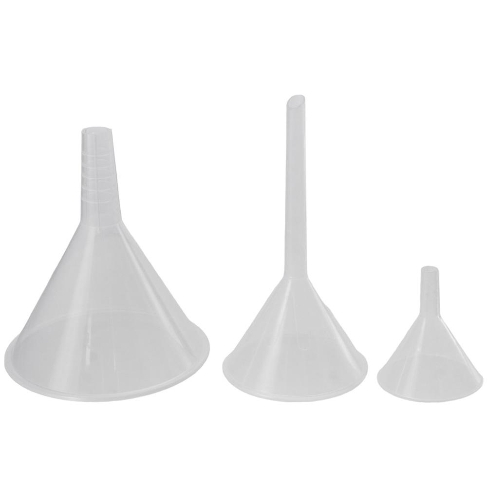 휴대용 투명 플라스틱 깔때기 세트, 실험실 PP 깔때기 - Kitchen Baking Essentials 리뷰 및 가격