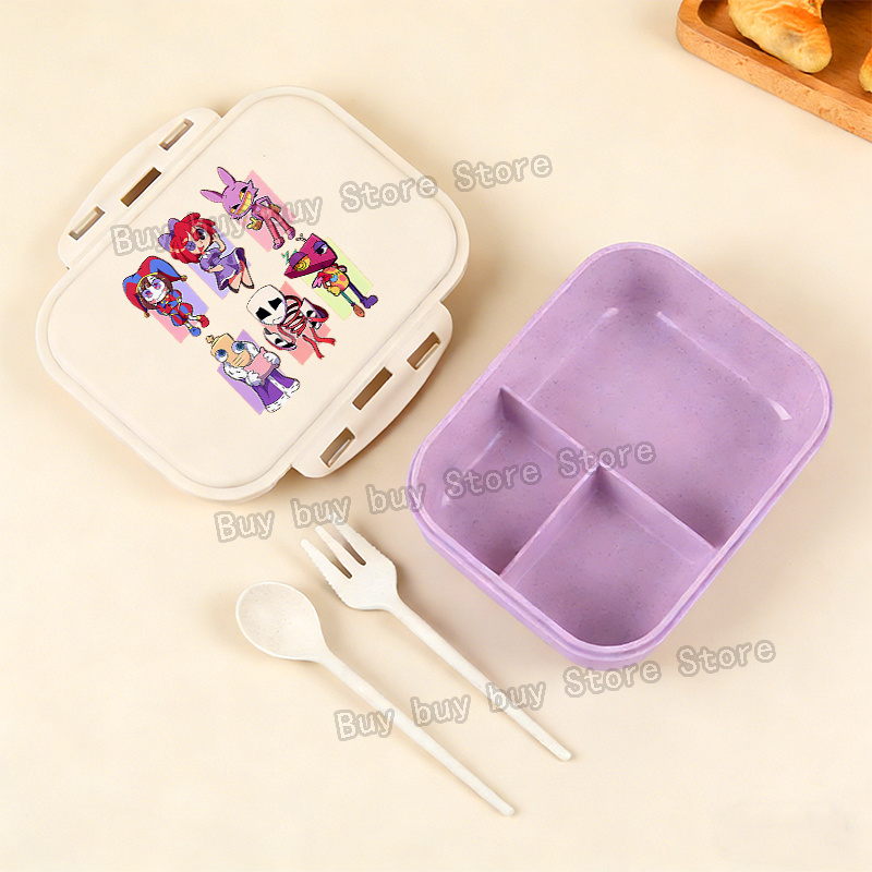 애니메이션 어메이징 디지털 서커스 도시락 휴대용 도시락 - Kitchen Baking Gifts 리뷰 및 가격