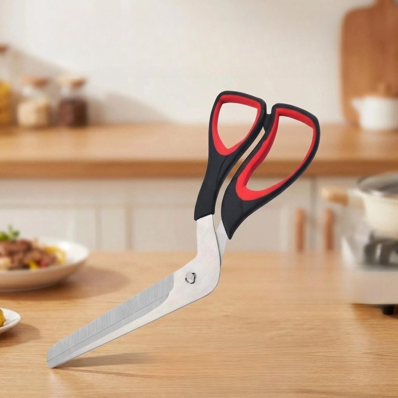스테인리스 스틸 피자 가위 분리형 주방 가위 음식 가위 - Kitchen Shears In Baking 리뷰 및 가격